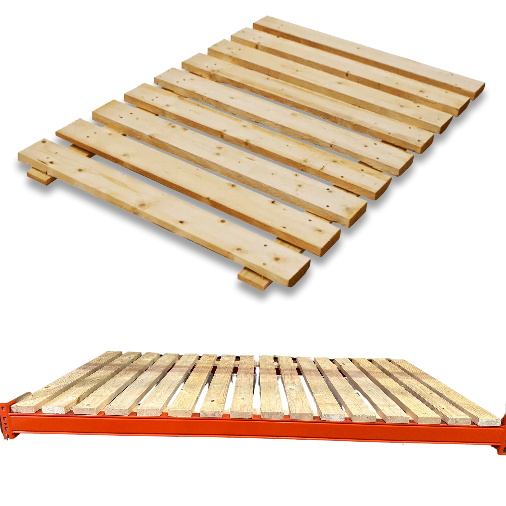 Timber Pallet Racking Decking